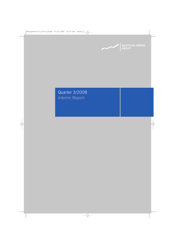 Vorschaubild Deutsche Börse Finanzmitteilung 2008-9m