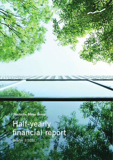 Miniature Deutsche Börse Rapport semestriel 2021-h1