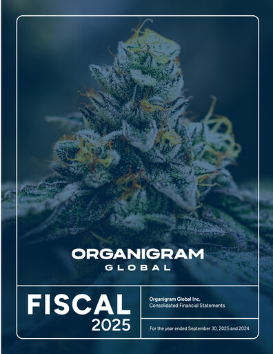 Thumbnail OrganiGram Holdings
 Financial Statement fy2025