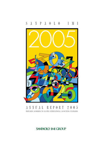 Vorschaubild Intesa Sanpaolo Jahresbericht 2005