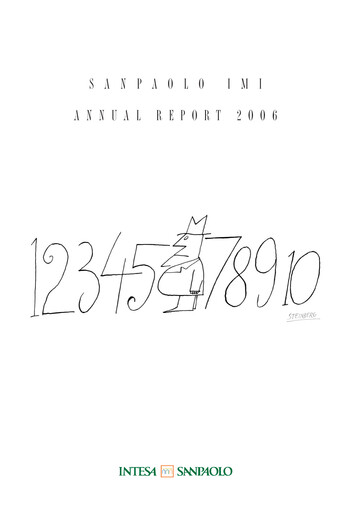 Vorschaubild Intesa Sanpaolo Jahresbericht 2006