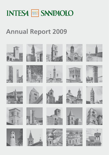 Vorschaubild Intesa Sanpaolo Jahresbericht 2009