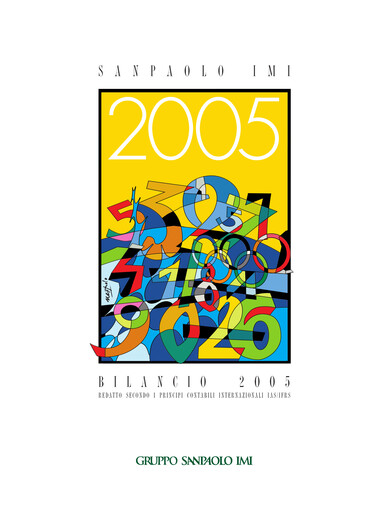 Miniature Intesa Sanpaolo Rapport annuel 2005