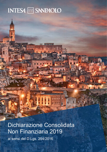 Thumbnail Intesa Sanpaolo ESG Report 2019