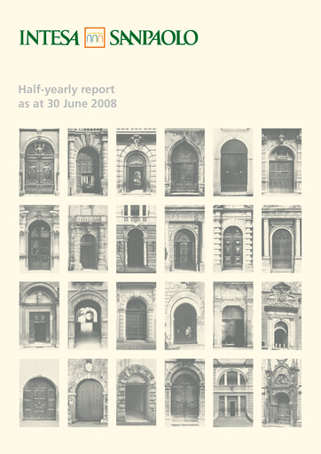 Thumbnail Intesa Sanpaolo Half-year Report 2008-h1