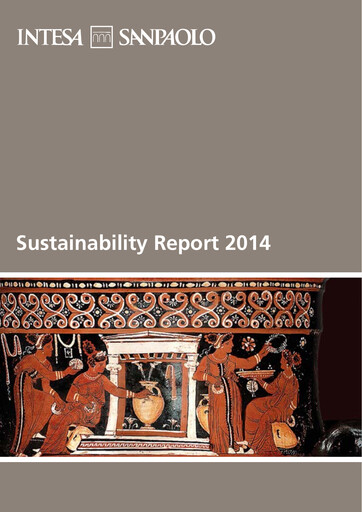 Vorschaubild Intesa Sanpaolo Nachhaltigkeitsbericht 2014