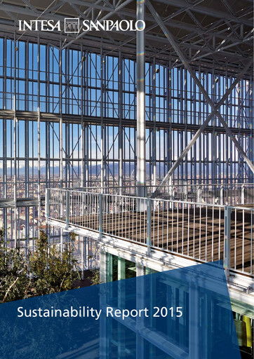 Vorschaubild Intesa Sanpaolo Nachhaltigkeitsbericht 2015