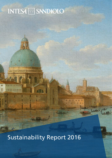 Vorschaubild Intesa Sanpaolo Nachhaltigkeitsbericht 2016