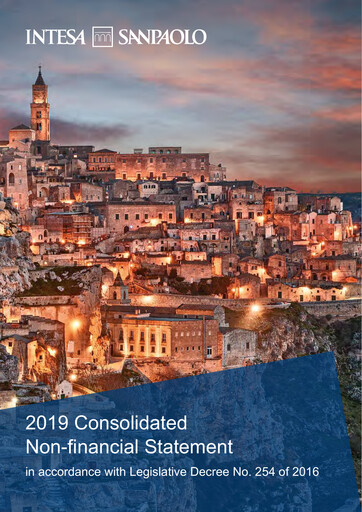 Vorschaubild Intesa Sanpaolo Nachhaltigkeitsbericht 2019