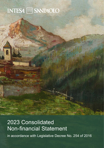 Vorschaubild Intesa Sanpaolo Nachhaltigkeitsbericht 2023