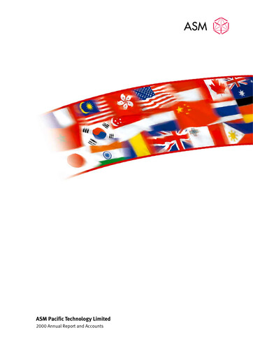 Thumbnail ASMPT
 (ASM Pacific Technology) Annual Report 2000