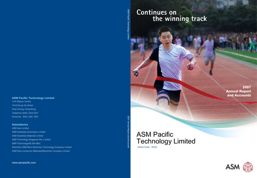 Thumbnail ASMPT
 (ASM Pacific Technology) Annual Report 2007