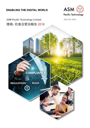 Vorschaubild ASMPT
 (ASM Pacific Technology) ESG-Bericht 2018