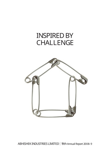 Thumbnail Trident Annual Report 2008-2009