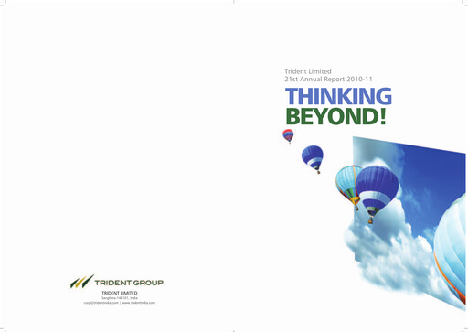 Thumbnail Trident Annual Report 2010-2011