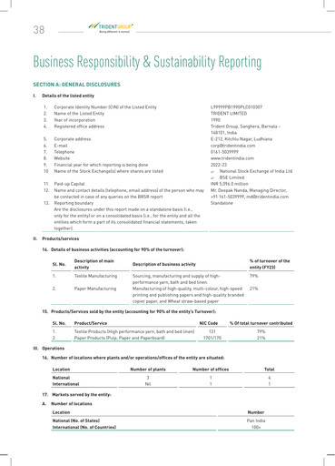 Thumbnail Trident ESG Report 2022-2023