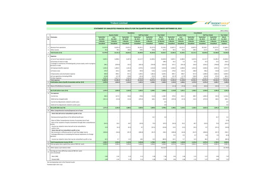 Thumbnail Trident Half-year Report 2019-h1