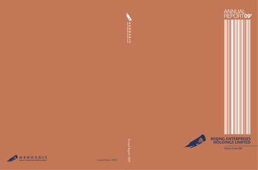Miniature Beijing Enterprises Holdings Rapport annuel 2009