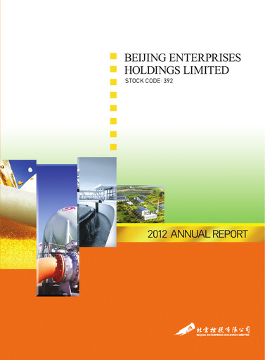 Miniature Beijing Enterprises Holdings Rapport annuel 2012