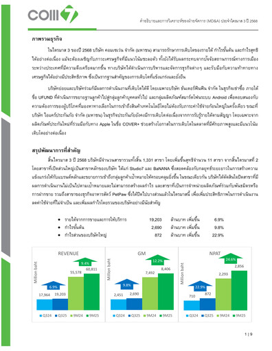 Vorschaubild Com7 Public Company Quartalsbericht 2025-q3