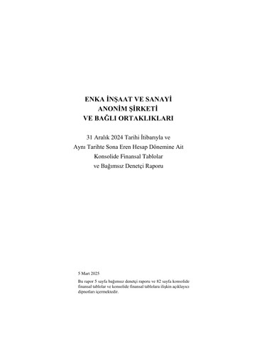 Thumbnail ENKA Financial Statement 2024
