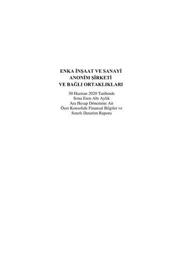 Thumbnail ENKA Half-year Report 2020-h1