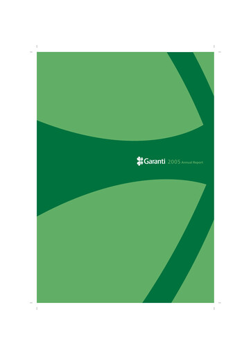 Thumbnail GarantiBank Annual Report 2005