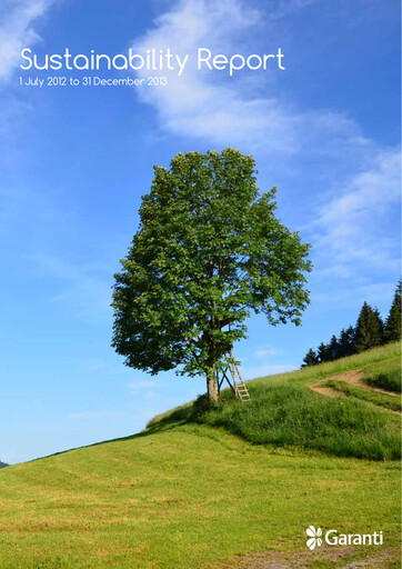 Thumbnail GarantiBank Sustainability Report 2013