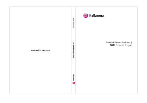 Vorschaubild Türkiye Kalkınma Jahresbericht 2008