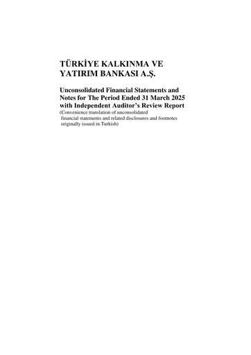 Thumbnail Türkiye Kalkınma Quarterly Report 2025-q1