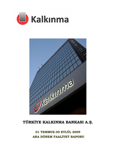 Thumbnail Türkiye Kalkınma Quarterly Report 2009-q3