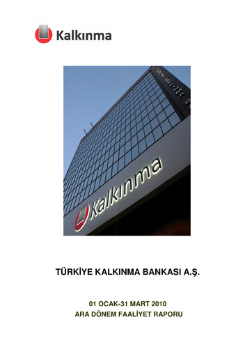 Thumbnail Türkiye Kalkınma Quarterly Report 2010-q1