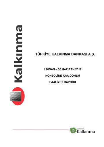 Thumbnail Türkiye Kalkınma Quarterly Report 2012-q2