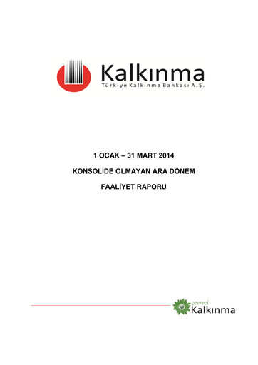 Thumbnail Türkiye Kalkınma Quarterly Report 2014-q1