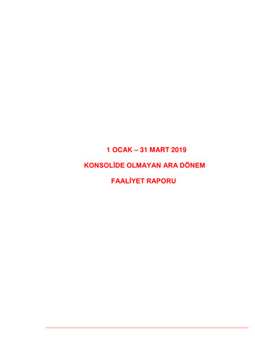 Thumbnail Türkiye Kalkınma Quarterly Report 2019-q1