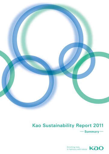 Thumbnail Kaō Sustainability Report 2011