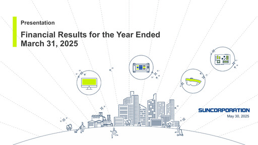 Thumbnail Sun Corp Financial Statement fy2025