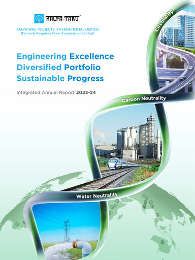 Thumbnail alpataru Projects International Annual Report 2023-2024