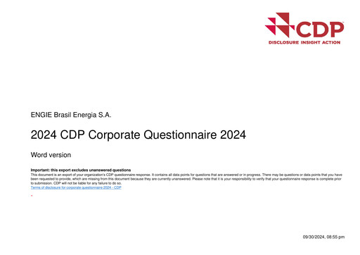 Thumbnail ENGIE Brasil
 ESG Report 2024