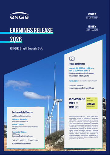 Thumbnail ENGIE Brasil
 Quarterly Report 2026-q2