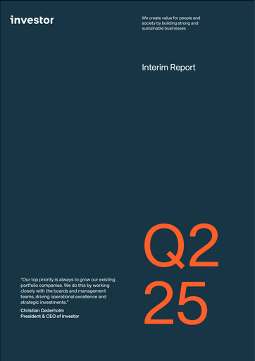 Thumbnail Investor AB Half-year Report 2025-h1