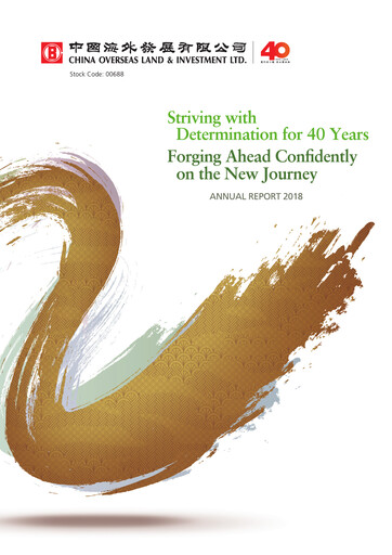 Thumbnail China Overseas Land & Investment



 Annual Report 2018