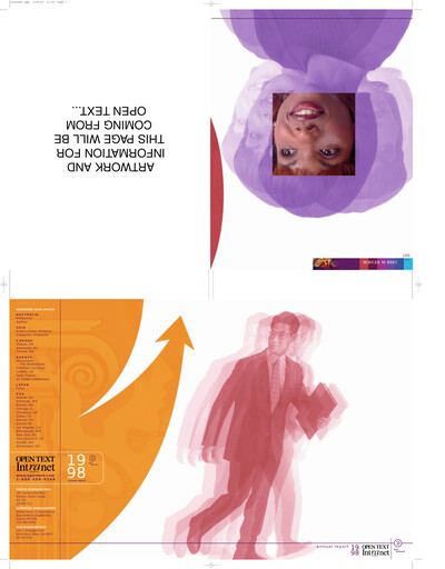 Thumbnail OpenText Annual Report 1998
