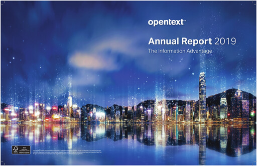 Thumbnail OpenText Annual Report 2019
