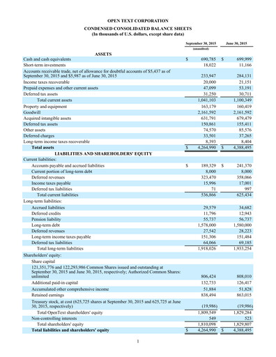 Thumbnail OpenText Quarterly Report 2016-q1