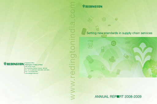 Thumbnail Redington India Annual Report 2008-2009