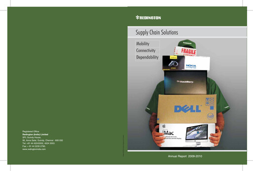 Thumbnail Redington India Annual Report 2009-2010