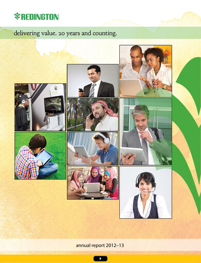 Thumbnail Redington India Annual Report 2012-2013