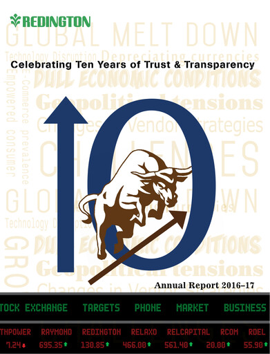 Thumbnail Redington India Annual Report 2016-2017