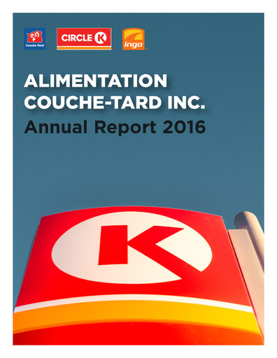 Thumbnail Alimentation Couche-Tard
 Annual Report 2016